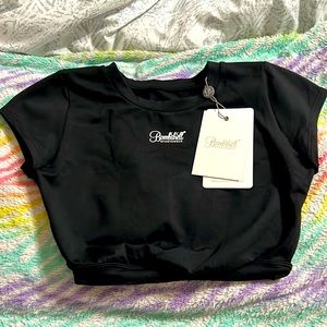 Bombshell sportswear muscle tee. Size small black - Brand new